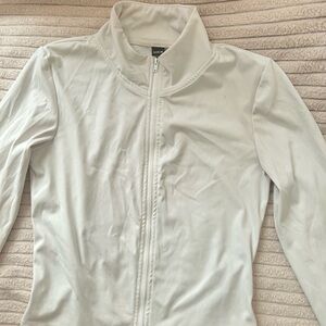 White Zip-Up Jacket